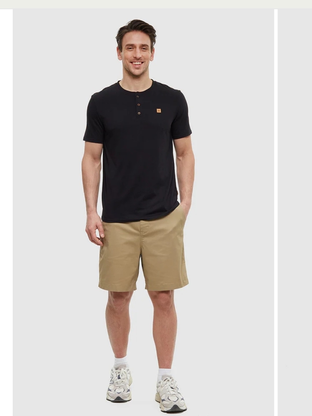 Tentree NWT Kaki Short Men's TechBlend Latitude  Size 33